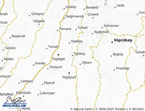 MICHELIN Yeniköy map - ViaMichelin
