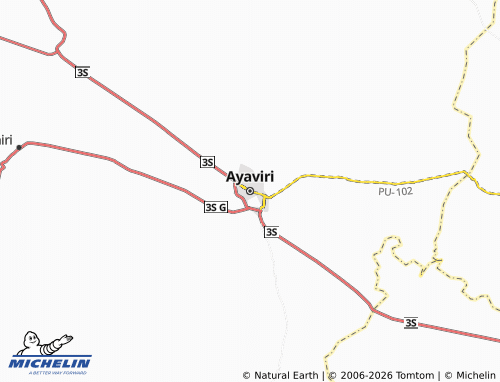Mappa MICHELIN Ayaviri - ViaMichelin