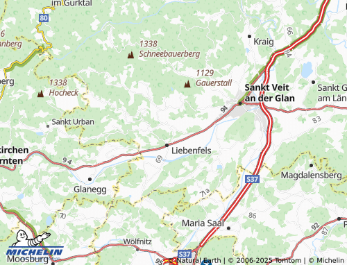 Carte MICHELIN Hohenstein - ViaMichelin
