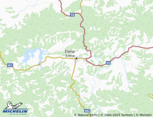 MICHELIN Elena map - ViaMichelin
