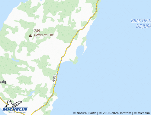 Mappa MICHELIN Ardfernal - ViaMichelin