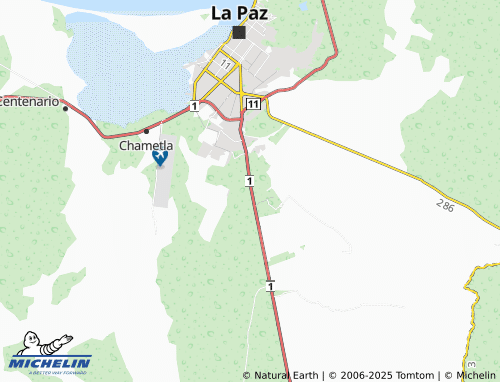MICHELIN Villas del Cortés map - ViaMichelin