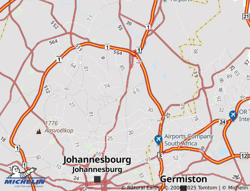 Kaart MICHELIN Wynberg Extension 1 - ViaMichelin