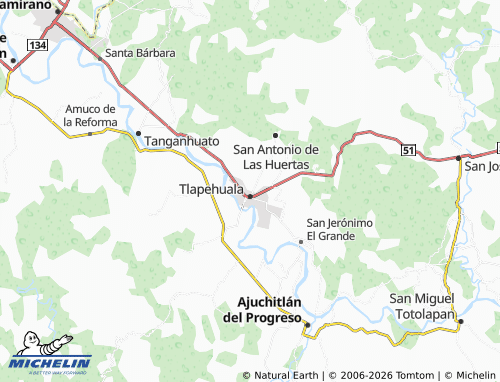 Carte MICHELIN Bicentenario - ViaMichelin