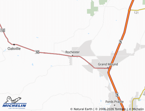 Mappa MICHELIN Rochester - ViaMichelin