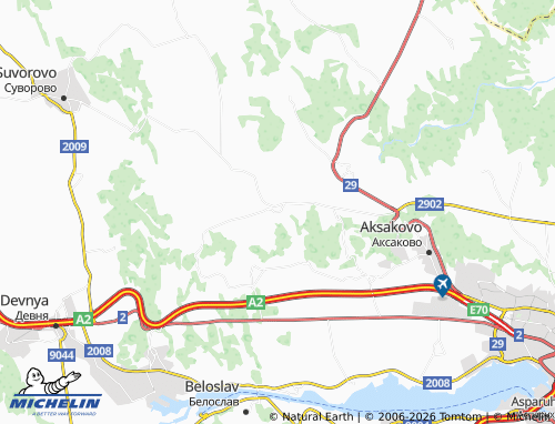 Mapa MICHELIN Kalimantsi - ViaMichelin