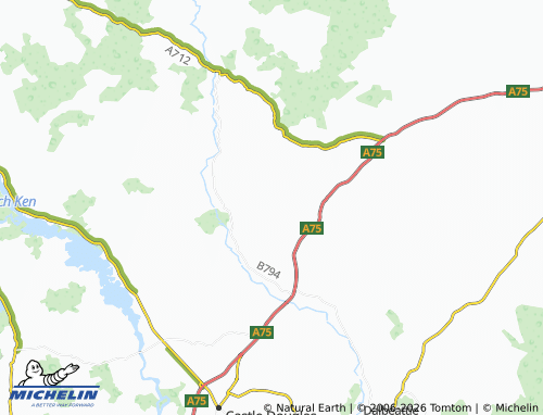 Carte MICHELIN Kirkpatrick Durham - ViaMichelin