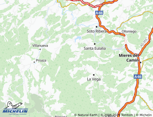 MICHELIN-Landkarte Busloñe - ViaMichelin