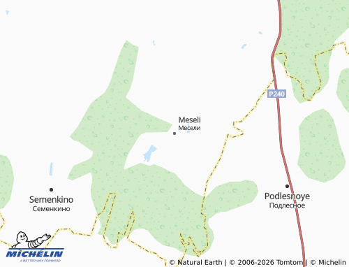 MICHELIN-Landkarte Meseli - ViaMichelin