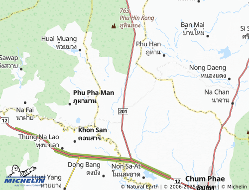 Kaart MICHELIN Na Nong Thum - ViaMichelin