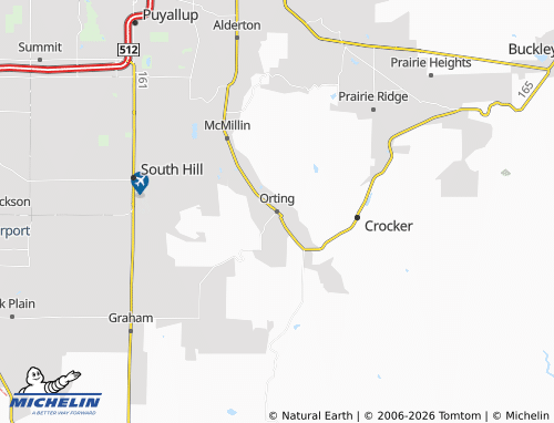 Mappa MICHELIN Orting - ViaMichelin