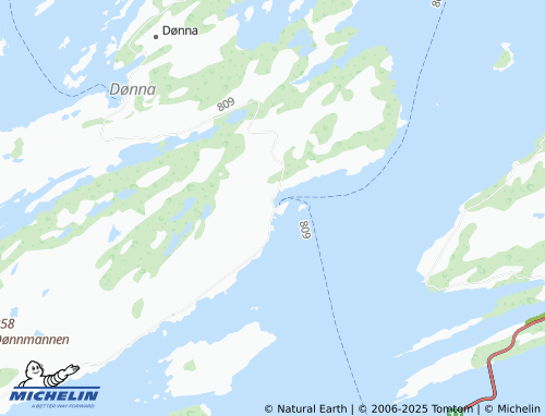 MICHELIN Bjørn map - ViaMichelin