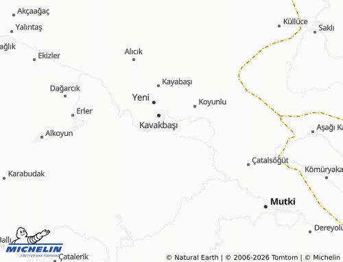 MICHELIN Çığır map - ViaMichelin