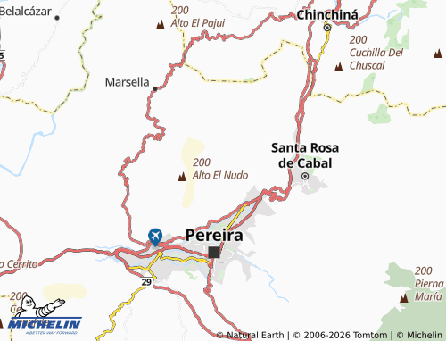 Carte MICHELIN El Chaquiro - ViaMichelin