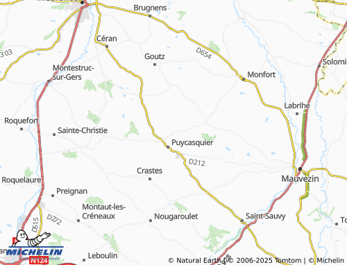 Carte MICHELIN Maravat - ViaMichelin