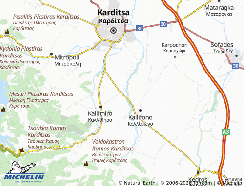 MICHELIN Zaimi map - ViaMichelin