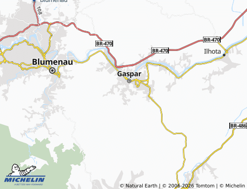 Mapa MICHELIN Gasparinho - ViaMichelin