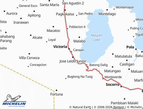 MICHELIN Pakyas map - ViaMichelin