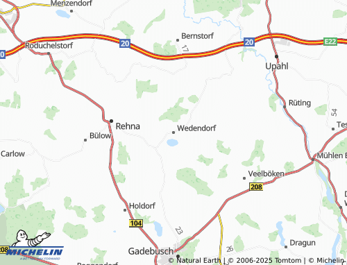 Mappa MICHELIN Wedendorfersee - ViaMichelin