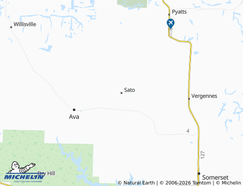 Carte MICHELIN Sato - ViaMichelin