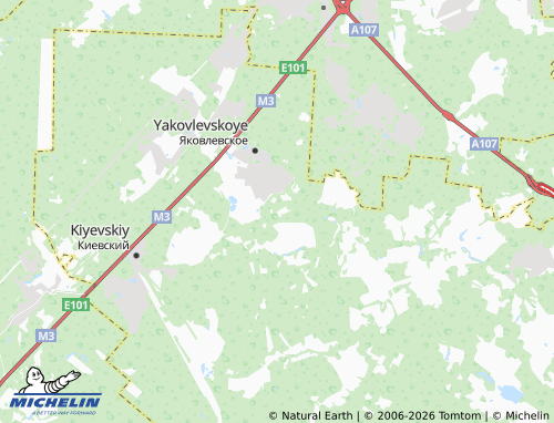 Carte MICHELIN VIK KP - ViaMichelin
