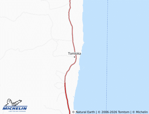 Mappa MICHELIN Tomioka - ViaMichelin