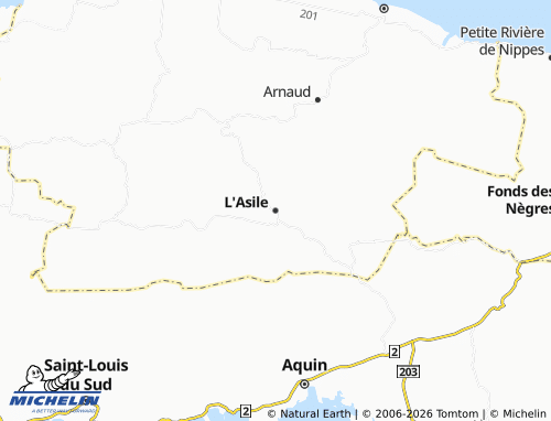 Mappa MICHELIN L'Asile - ViaMichelin