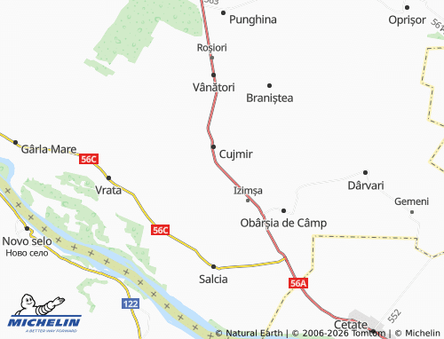 Carte MICHELIN Aurora - ViaMichelin