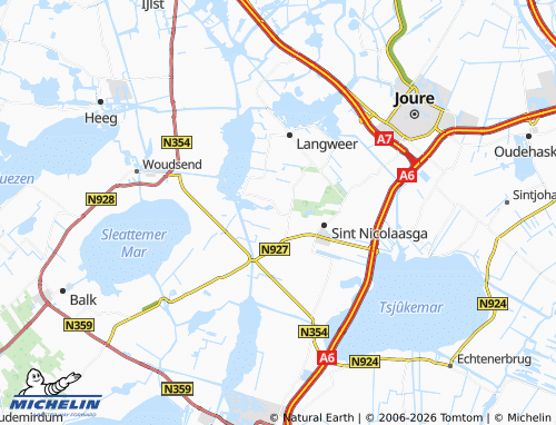 Carte MICHELIN Idskenhuizen - ViaMichelin