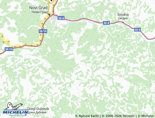 Mappa MICHELIN Suhača - ViaMichelin