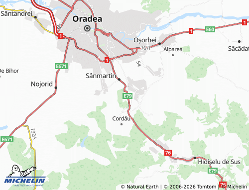 Mappa MICHELIN Baile Felix - ViaMichelin
