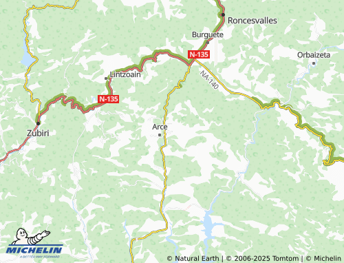 Kaart MICHELIN Arrieta - ViaMichelin