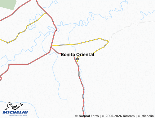 MICHELIN-Landkarte Bonito Oriental - ViaMichelin