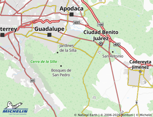 Mappa MICHELIN Cerro de La Silla - ViaMichelin
