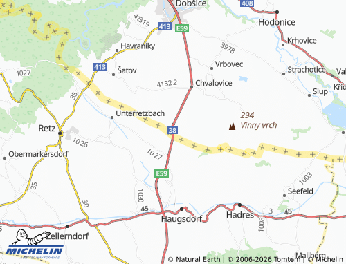 MICHELIN Hatě map - ViaMichelin