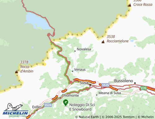 Mapa MICHELIN Villaretto - ViaMichelin