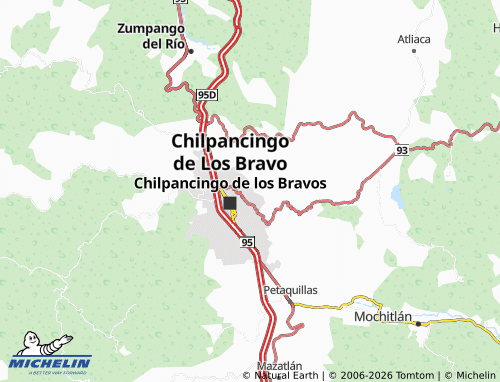 MICHELIN Telumbre map - ViaMichelin