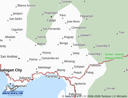 MICHELIN Inalad map - ViaMichelin
