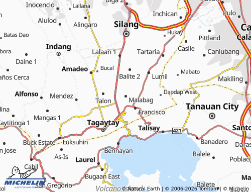 Mappa MICHELIN Malabag - ViaMichelin
