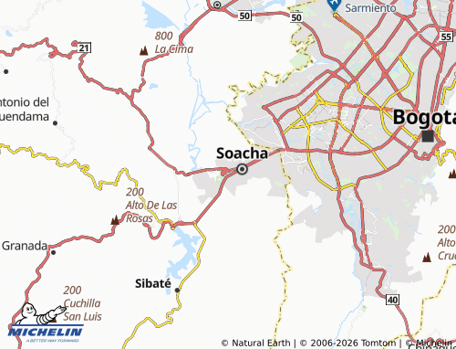 Mappa MICHELIN Parque de Las Flores - ViaMichelin