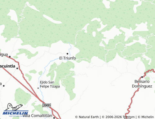 Mappa MICHELIN Ejido Unión Jamaica - ViaMichelin