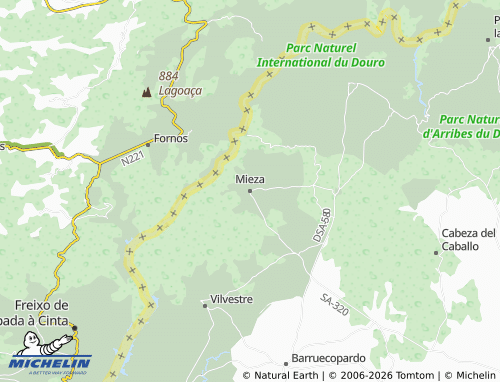 MICHELIN Mieza map - ViaMichelin
