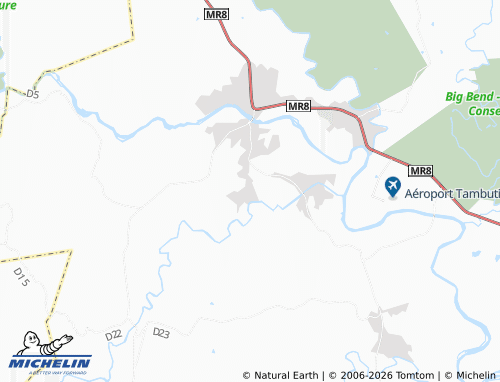 Carte MICHELIN Mpunganeni - ViaMichelin