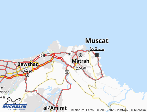 Mappa MICHELIN Bint al-Falj - ViaMichelin