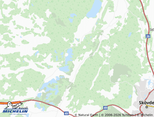 Carte MICHELIN Slättäng - ViaMichelin