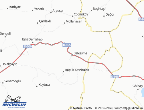 Mappa MICHELIN Balçesme - ViaMichelin