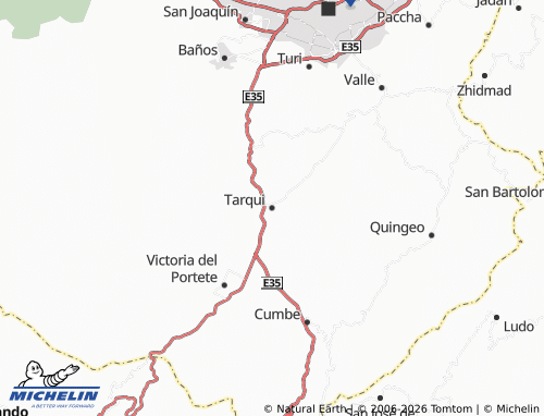 Mapa MICHELIN Tarqui - ViaMichelin