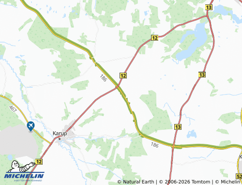 MICHELIN Frederiks map - ViaMichelin