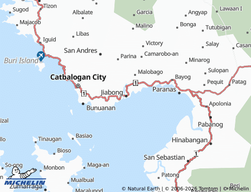 MICHELIN Barangay 5 map - ViaMichelin