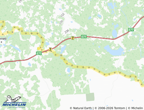 Kaart MICHELIN Laisi - ViaMichelin